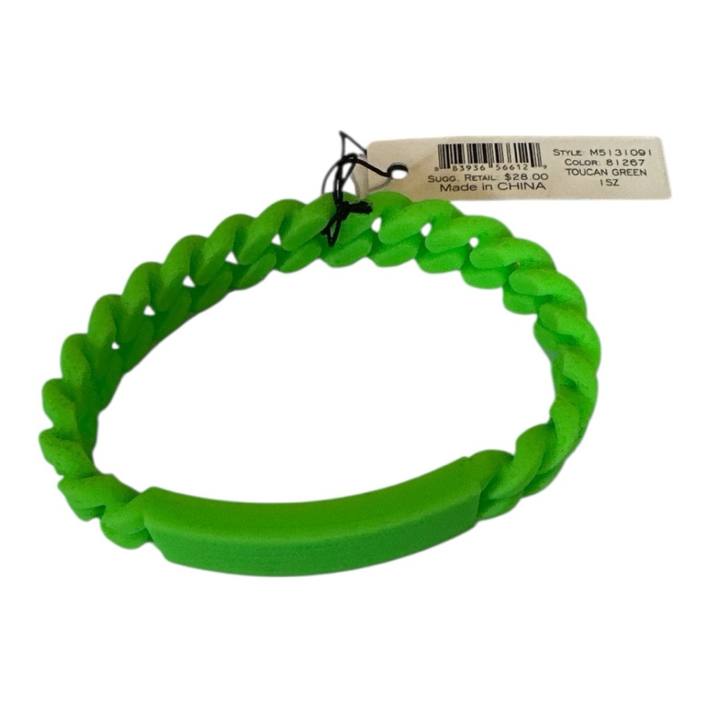 Marc by Marc Jacobs NWT Neon Green Bracelet - Picture 3 of 6